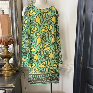 Milly New York silk shift dress
